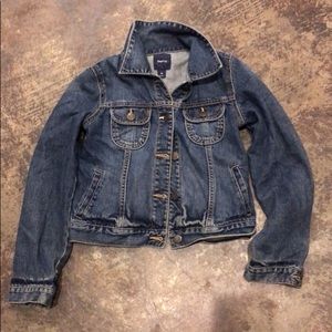 Gap girls large denim jacket
